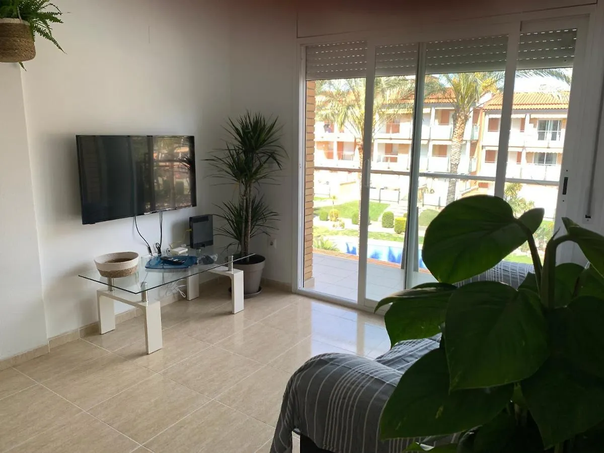 Acogedor Apartamento Con Piscina En Vilafortuny, Cambrils Apartment